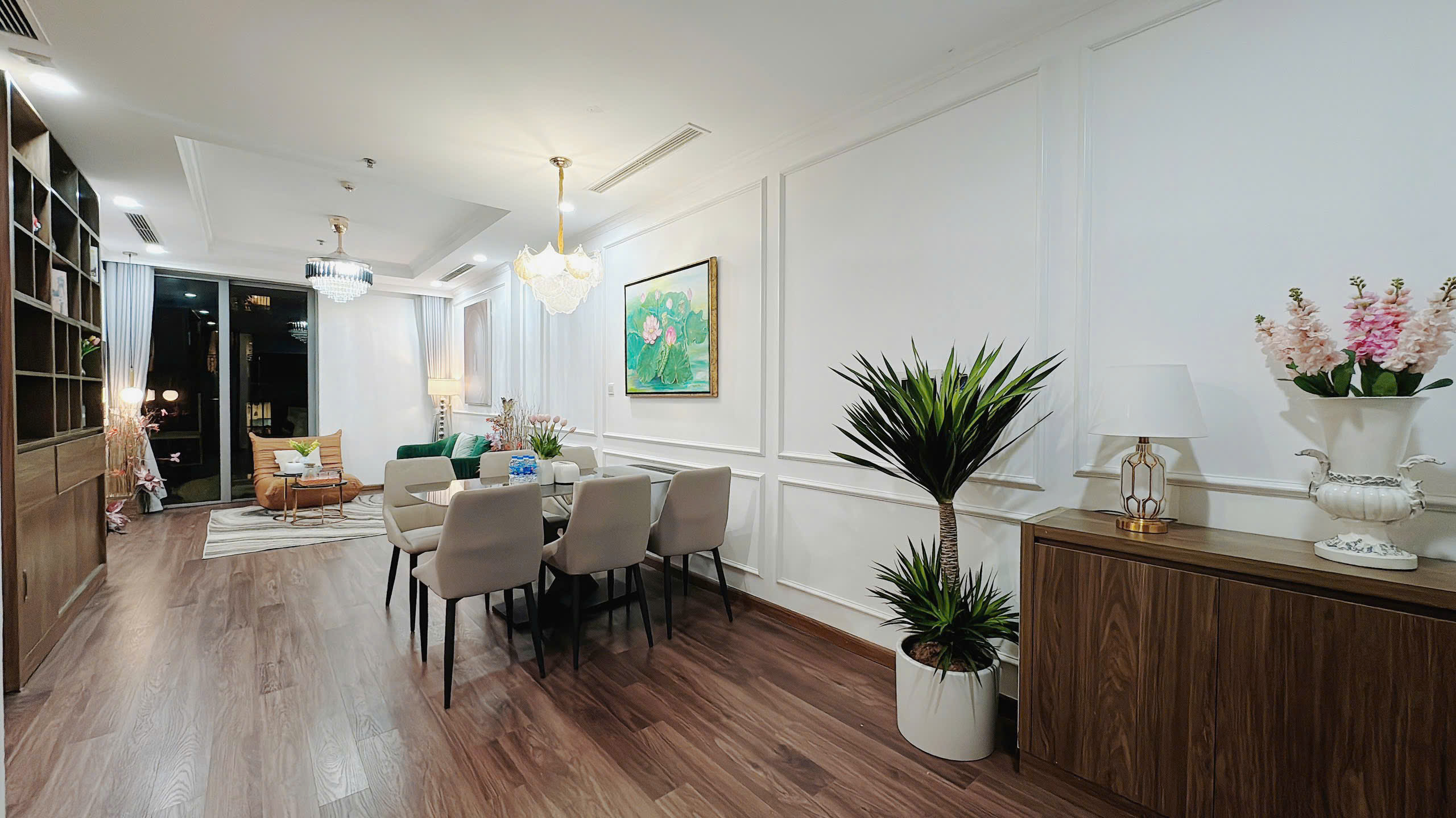 Cho thuê 3PN theo ngày giờ tại Vinhomes Times City